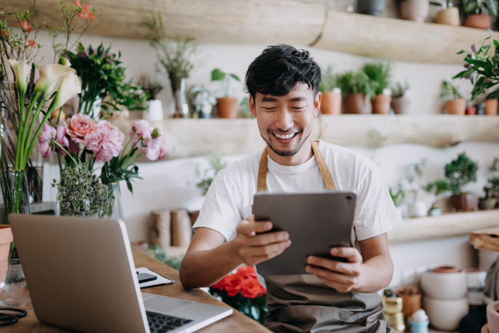 Plant shop, small business, boost employee morale